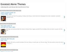 Tablet Screenshot of greatestmoviethemes.blogspot.com