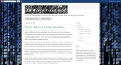 Desktop Screenshot of mywalkietalkieblog.blogspot.com