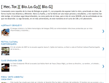 Tablet Screenshot of hectorbiologyblog.blogspot.com