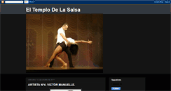 Desktop Screenshot of eltemplodelasalsa.blogspot.com