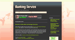 Desktop Screenshot of bankingservice-123.blogspot.com