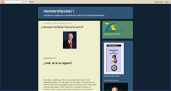 Desktop Screenshot of membershipzona21.blogspot.com