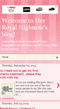 Mobile Screenshot of her-royal-highness-blog.blogspot.com