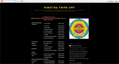 Desktop Screenshot of himatikauny08.blogspot.com