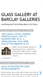 Mobile Screenshot of barclayglassgallery.blogspot.com