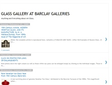 Tablet Screenshot of barclayglassgallery.blogspot.com