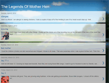 Tablet Screenshot of legendsofmotherhen.blogspot.com