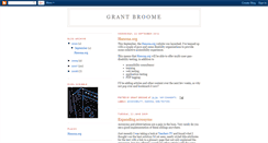 Desktop Screenshot of grantbroome.blogspot.com