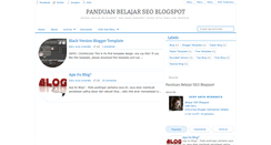 Desktop Screenshot of panduan-seo.blogspot.com