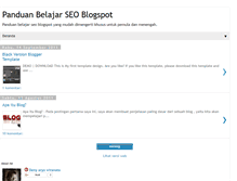 Tablet Screenshot of panduan-seo.blogspot.com