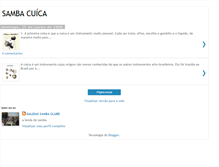 Tablet Screenshot of cuicanosambabh.blogspot.com