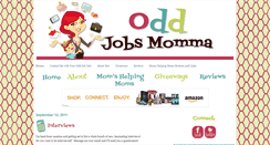 Desktop Screenshot of oddjobsmomma.blogspot.com