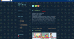 Desktop Screenshot of jonavj-textosrecreativos.blogspot.com