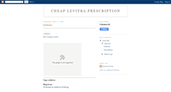 Desktop Screenshot of cheaplevitraxed.blogspot.com