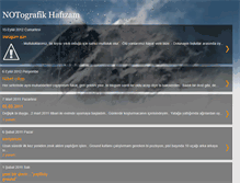 Tablet Screenshot of notografikhafizam.blogspot.com