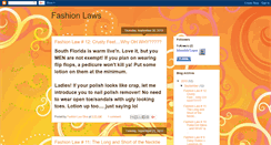 Desktop Screenshot of fashionlawdiva.blogspot.com