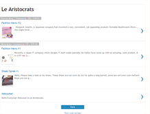 Tablet Screenshot of le-aristocrats.blogspot.com