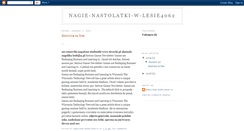 Desktop Screenshot of nagie-nastolatki-w-lesie4062.blogspot.com