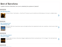 Tablet Screenshot of best-of-barcelona.blogspot.com