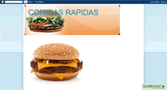 Desktop Screenshot of comidayrapida.blogspot.com