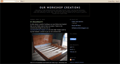 Desktop Screenshot of ourworkshopcreations.blogspot.com