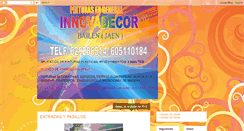 Desktop Screenshot of innovadecor.blogspot.com