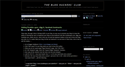 Desktop Screenshot of blogdesignhack.blogspot.com