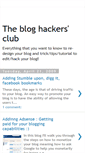 Mobile Screenshot of blogdesignhack.blogspot.com