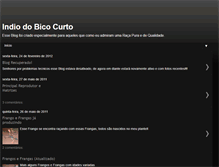 Tablet Screenshot of indiobicocurto.blogspot.com