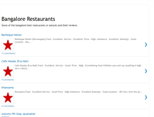 Tablet Screenshot of bangalorebestrestaurants.blogspot.com
