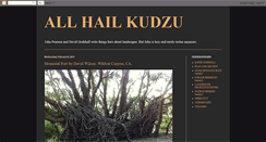 Desktop Screenshot of kudzucocktail.blogspot.com