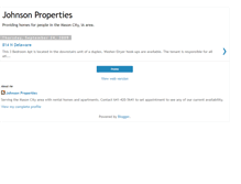 Tablet Screenshot of johnson-properties.blogspot.com