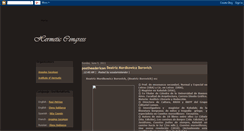 Desktop Screenshot of hermeticcongress.blogspot.com