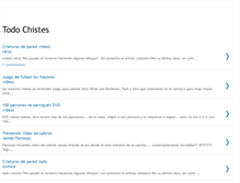 Tablet Screenshot of chistesincreibles.blogspot.com