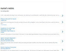 Tablet Screenshot of medical-nursing.blogspot.com
