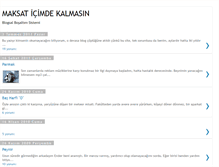 Tablet Screenshot of maksaticimdekalmasin.blogspot.com