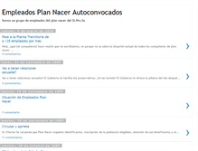 Tablet Screenshot of empleadosplannacer.blogspot.com