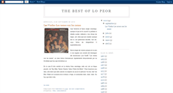 Desktop Screenshot of bestoflopeor.blogspot.com