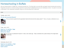 Tablet Screenshot of homeschoolinginbuffalo.blogspot.com