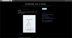 Desktop Screenshot of everyonehasagoddamblog.blogspot.com