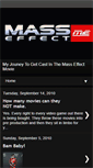 Mobile Screenshot of masseffectme.blogspot.com