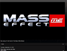 Tablet Screenshot of masseffectme.blogspot.com