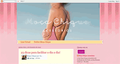 Desktop Screenshot of lojamocachique.blogspot.com