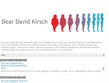 Tablet Screenshot of dear-david-kirsch.blogspot.com