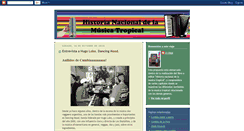 Desktop Screenshot of historianacionaldelamusicatropical.blogspot.com