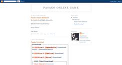 Desktop Screenshot of pasako-online.blogspot.com
