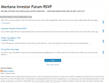 Tablet Screenshot of montanainvestorforum.blogspot.com