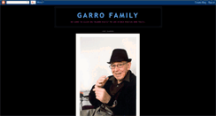 Desktop Screenshot of familygarro.blogspot.com