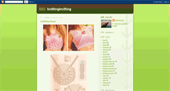 Desktop Screenshot of hobyknitting.blogspot.com