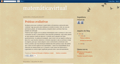 Desktop Screenshot of matematicatutvirtual.blogspot.com